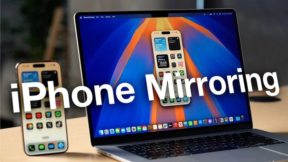 iPhone, Apple Watch và MacBook hoạt động liền mạch với iPhone Mirroring.